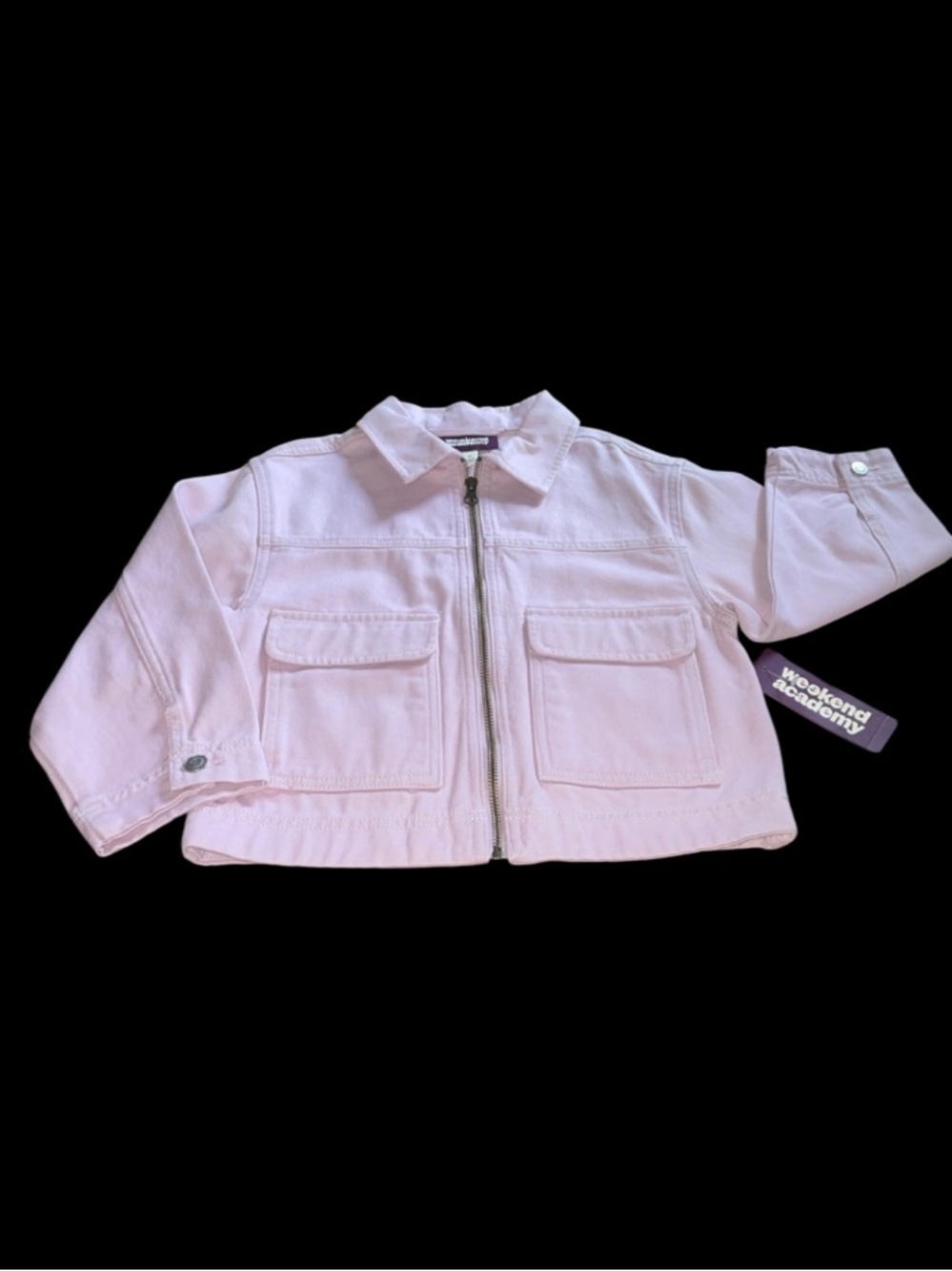 Girls 4/5 Weekend Academy Denim Jacket